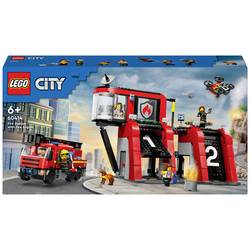 60414 LEGO® CITY Požární stanice s třívodičovým vozidlem