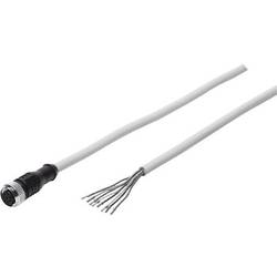 FESTO SIM-M12-8GD-2-PU vedení zásuvky , 525616, piny: 8, 2.00 m, 1 ks