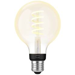 Philips Lighting Hue LED žárovka 871951430148100 Energetická třída (EEK2021): G (A - G) Hue White Ambiance E27 Einzelpack Globe G93 Filament 300lm E27 7 W