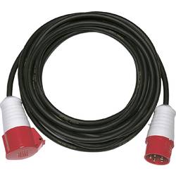 REV 0063201 napájecí prodlužovací kabel 16 A černá 20.00 m H05VV-F 5G 1,5 mm²