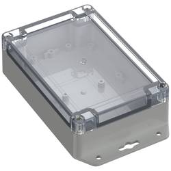 TRU COMPONENTS TC-10860760 Přírubové pouzdro 150 x 100 x 45 ABS-PC světle šedá 1 ks