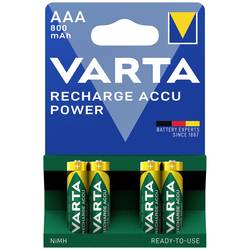 Varta RECH.AC.Power AAA800mAh BLI4 akumulátor AAA Ni-MH 800 mAh 1.2 V 4 ks