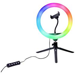 DÖRR Vlogging Kit VL-26 RGB kruhové LED svítidlo Počet LED=130