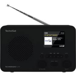 TechniSat TECHNIRADIO 6 IR internetové kapesní rádio internetové, DAB+, FM Bluetooth, Wi-Fi, internetové rádio funkce alarmu černá