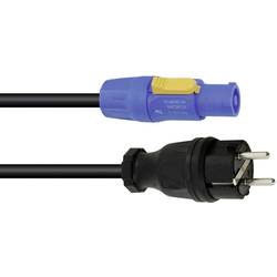 PSSO H07RN-F napájecí kabel [1x zástrčka s ochranným kontaktem - 1x zástrčka PowerCon] 5.00 m černá