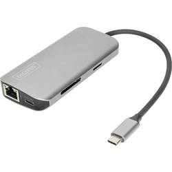 Digitus USB-C® mini dokovací stanice DA-70884 Vhodné pro značky (dokovací stanice pro notebook): univerzální Chromebook, Chromebook, Lenovo Thinkpad, MacBook,