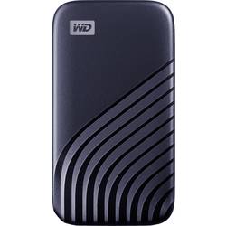 WD My Passport 500 GB externí SSD HDD 6,35 cm (2,5) USB-C® modrá WDBAGF5000ABL-WESN