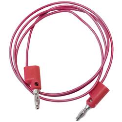 Mueller Electric BU-2020-A-12-2 měřicí kabel [banánková zástrčka 4 mm - banánková zástrčka 4 mm ] 0.305 m, červená, 1 ks
