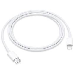 Apple Apple iPad/iPhone/iPod kabel [1x USB-C® zástrčka - 1x dokovací zástrčka Apple Lightning] 1.00 m bílá