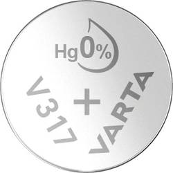 Varta knoflíkový článek 317 1.55 V 1 ks 10.5 mAh oxid stříbra SILVER Coin V317/SR62 NaBli 1