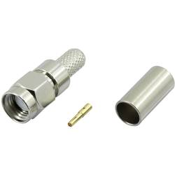 TRU COMPONENTS SMA-JC-RG58-1 1372236 SMA reverzní konektor zástrčka, rovná 50 Ω 1 ks