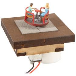 NOCH 13403 Dětský karuselový kolotoč H0 micro-motion hotový model