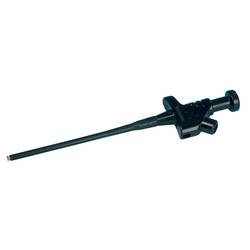 SKS Hirschmann KLEPS 30 sw malá krokosvorka, konektor 4 mm, Ohne Messkategorie, černá