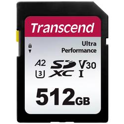 Transcend TS64GSDC340S paměťová karta SDXC 512 GB A1 Application Performance Class, A2 Application Performance Class, v30 Video Speed Class, UHS-Class 3