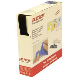 FASTECH® B25-SKL02999910 pásek se suchým zipem zalepení hotmelt flaušová část (d x š) 10 m x 25 mm černá 10 m