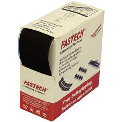 FASTECH® B50-SK-L-999905 pásek se suchým zipem zalepení hotmelt flaušová část (d x š) 5 m x 50 mm černá 5 m