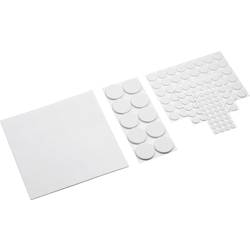 Metafranc WU0281170 samolepicí, kulatá bílá 1 sada