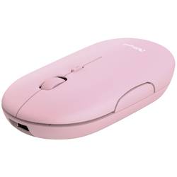 Trust PUCK drátová myš Bluetooth®, bezdrátový optická růžová 4 tlačítko 1600 dpi