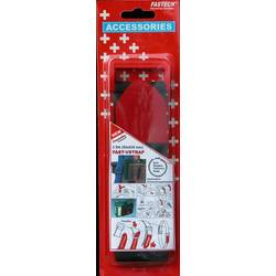 FASTECH® 906-330C pásek se suchým zipem s páskem háčková a flaušová část (d x š) 630 mm x 50 mm černá, červená 2 ks