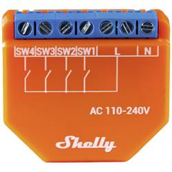 Shelly Plus i4 Shelly řadič Wi-Fi, Bluetooth