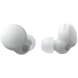 Sony LinkBuds S In Ear Headset Bluetooth® stereo bílá High-Resolution Audio, Redukce šumu mikrofonu, Potlačení hluku headset, Nabíjecí pouzdro, odolné vůči