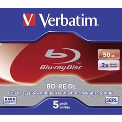 Verbatim 43760 Blu-ray BD-RE DL 50 GB 5 ks Jewelcase přepisovatelné