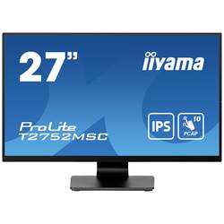 Iiyama ProLite T2752MSC-B1 dotykový monitor Energetická třída (EEK2021): E (A - G) 68.6 cm (27 palec) 1920 x 1080 Pixel 16:9 5 ms HDMI™, DisplayPort, na