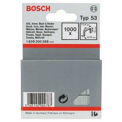 Bosch Accessories 1609200368 svorky z jemného drátu Typ 53 1000 ks Rozměry (d x š) 14 mm x 11.4 mm