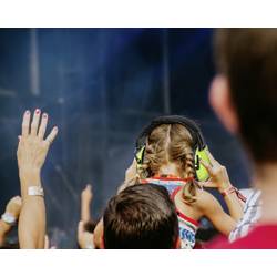 TOOLCRAFT TO-8706357 Děti mušlový chránič sluchu;27 dB;EN 352-1;1 ks