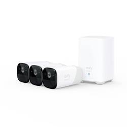 eufy EufyCam 2 Pro 3+1kit T88523D2 IP-Bezdrátová sada bezpečnostní kamery se 3 kamerami