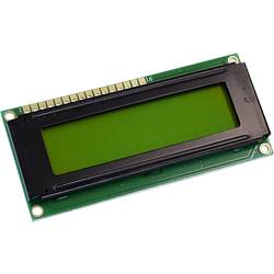 Display Elektronik LCD displej žlutozelená 16 x 2 Pixel (š x v x h) 80 x 36 x 7.6 mm