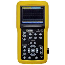 Chauvin Arnoux C.A 942 Ruční osciloskop 40 MHz 2kanálový 2 GSa/s 2.5 kpts 8 Bit ruční provedení, funkce multimetru, Analýza harmonické oscilace 1 ks