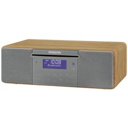 Sangean DDR-47 BT stolní rádio DAB+, FM AUX, CD, SD, USB dřevo