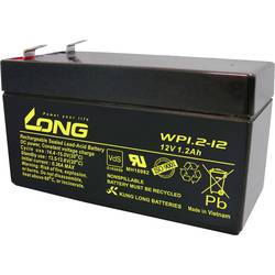Long WP1.2-12 WP1.2-12 olověný akumulátor 12 V 1.2 Ah olověný se skelným rounem (š x v x h) 97 x 59 x 43 mm plochý konektor 4,8 mm VDS certifikace , nepatrné