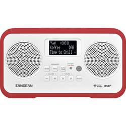 Sangean DPR-77 stolní rádio DAB+, DAB, FM zámek klávesnice červená