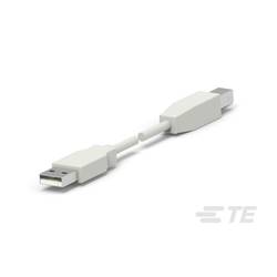 TE Connectivity USB kabel USB-A zástrčka, USB-B zástrčka 1 m 1487587-1