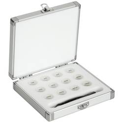 Kern 313010600 Hliníkové hmotnostní pouzdro 313-010-600, pro jmenovité hodnoty 1 mg - 500 mg, pro třídy E1 - M2, pro lomové gramy