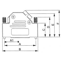 ASSMANN WSW AMET-09 RS-45 AMET-09 RS-45 Pólů: 9 kov 45 ° stříbrná 1 ks