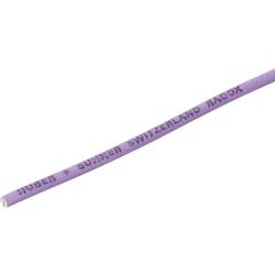 Huber+Suhner 12420327 lanko/ licna, Radox® 155, 1 x 0.75 mm², fialová, metrové zboží