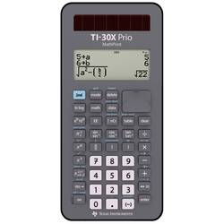 Texas Instruments TI-30X Prio MathPrint™ školní počítač černá Displej (počet míst): 64 na baterii, solární napájení
