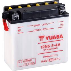 Yuasa 12N5.5-4A motobaterie 12 V 5.5 Ah