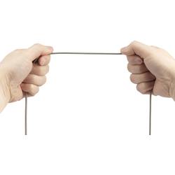 Renkforce USB kabel USB 2.0 USB-A zástrčka, USB-C ® zástrčka 0.50 m stříbrná kabelový plášť z nerezové oceli RF-4888674