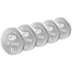 GP Batteries knoflíkový článek CR 2450 3 V 5 ks lithiová GPCR2450STD954C5