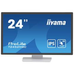 Iiyama 24 WHITE Bonded PCAP dotykový monitor Energetická třída (EEK2021): E (A - G) 60.5 cm (23.8 palec) 1920 x 1080 Pixel 16:9 14 ms HDMI™, DisplayPort, USB