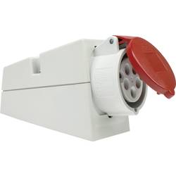 AS Schwabe 60430 60430 CEE zásuvka na stěnu, 16 A, 5pólová, 400 V, 1 ks