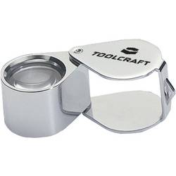 TOOLCRAFT TO-8595999 kapesní lupa zvětšení: 10 x, Velikost objektivu: (Ø) 19 mm