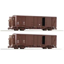 Roco 6640001 2-dílné H0e kryté nákladní vozy ÖBB