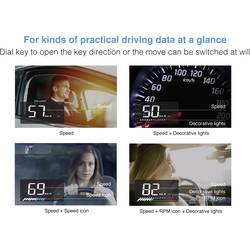 M7 nástavbový přístroj do auta HUD-3.5 Head-up Display