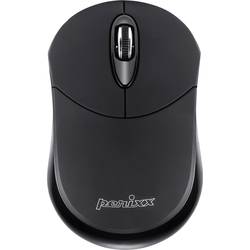 Perixx PERIMICE-802 optická drátová myš, Bluetooth®, 3 tlačítko, 1000 dpi, černá