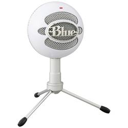 Blue Microphones Snowball iCE na stojanu PC mikrofon Druh přenosu:kabelový, USB kabelový, USB bílá